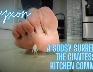 GIANTESS Nyxon A Sudsy Surrender The Giantesss Kitchen Command